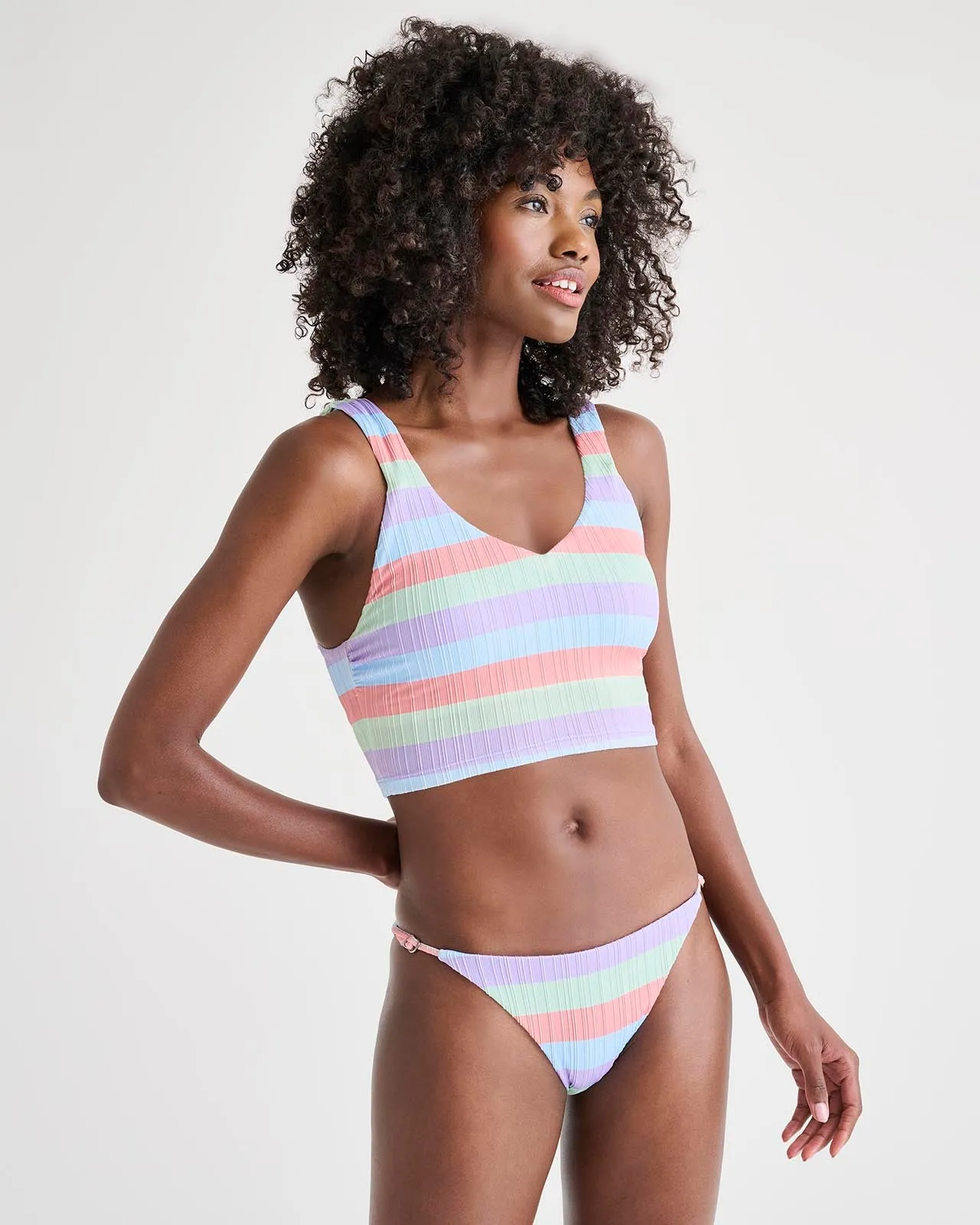 Adjustable String Bikini Bottom