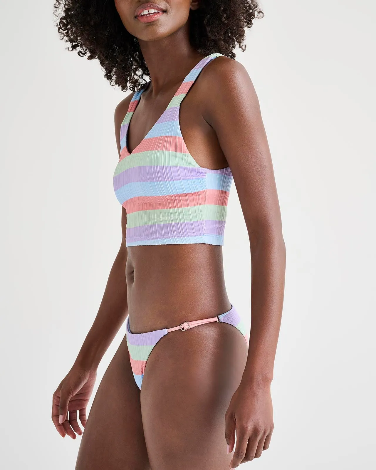 Adjustable String Bikini Bottom