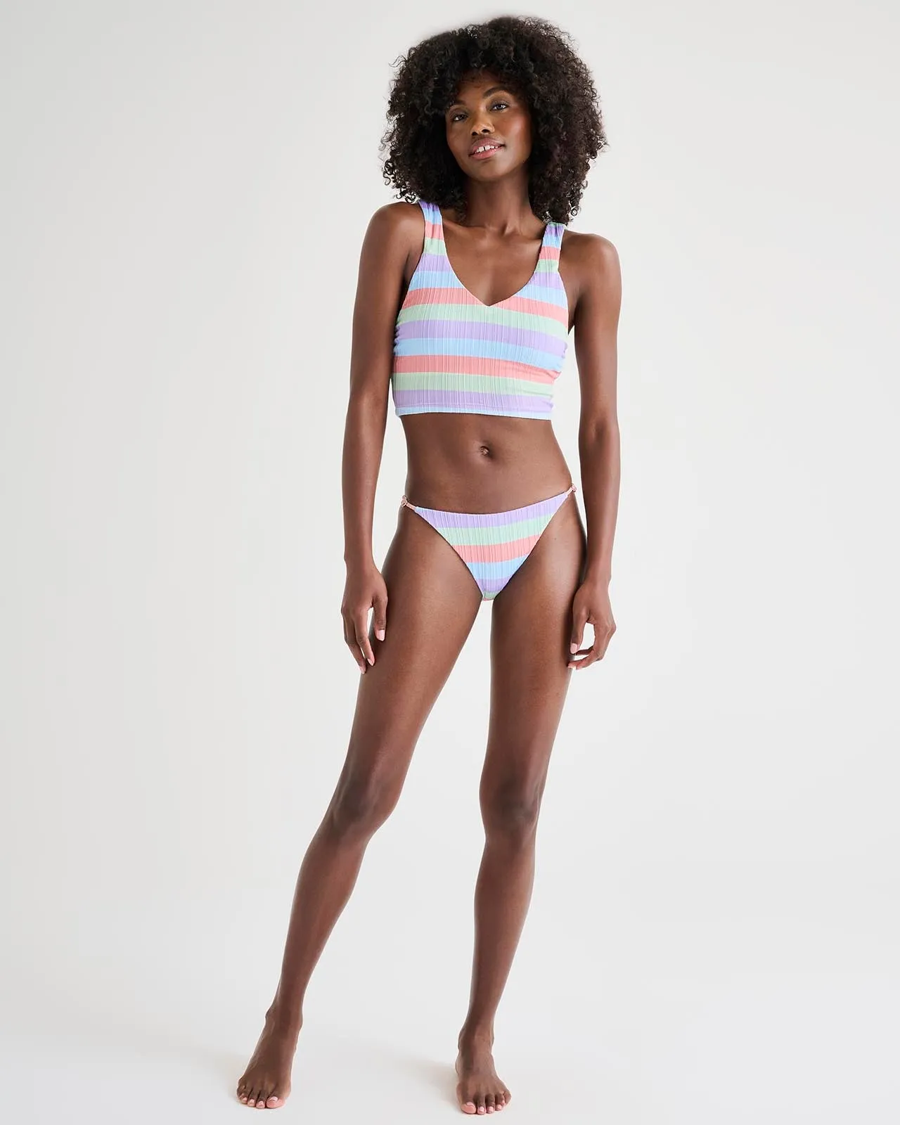 Adjustable String Bikini Bottom