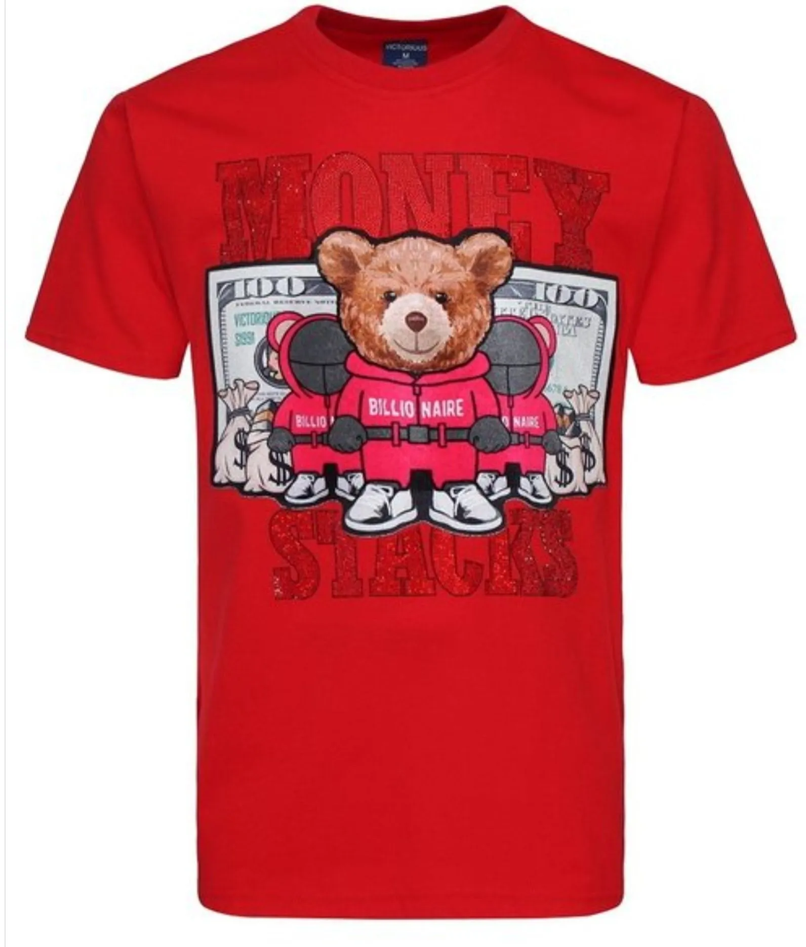 Bear Money Stacks Graphic Tee