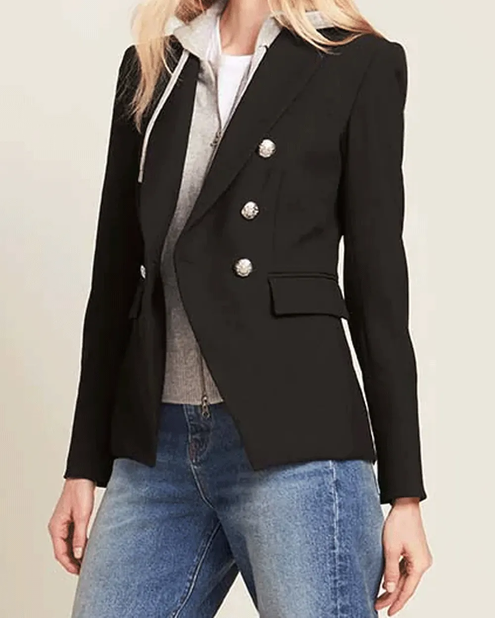 Black Miller Dickey Jacket