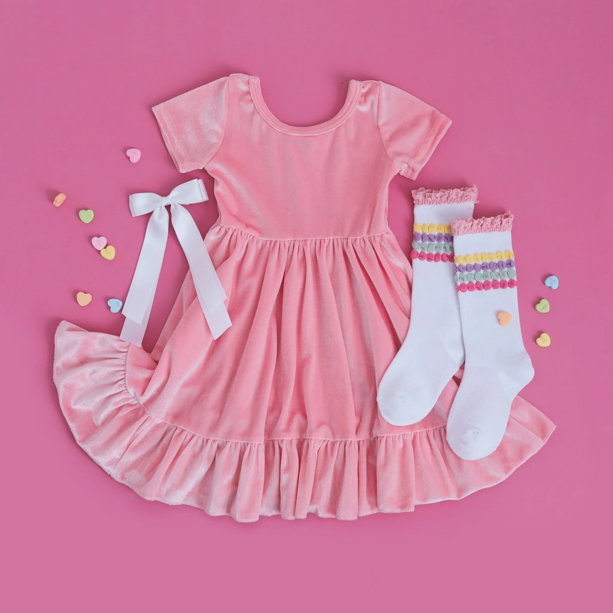Blossom Velvet Charm Dress
