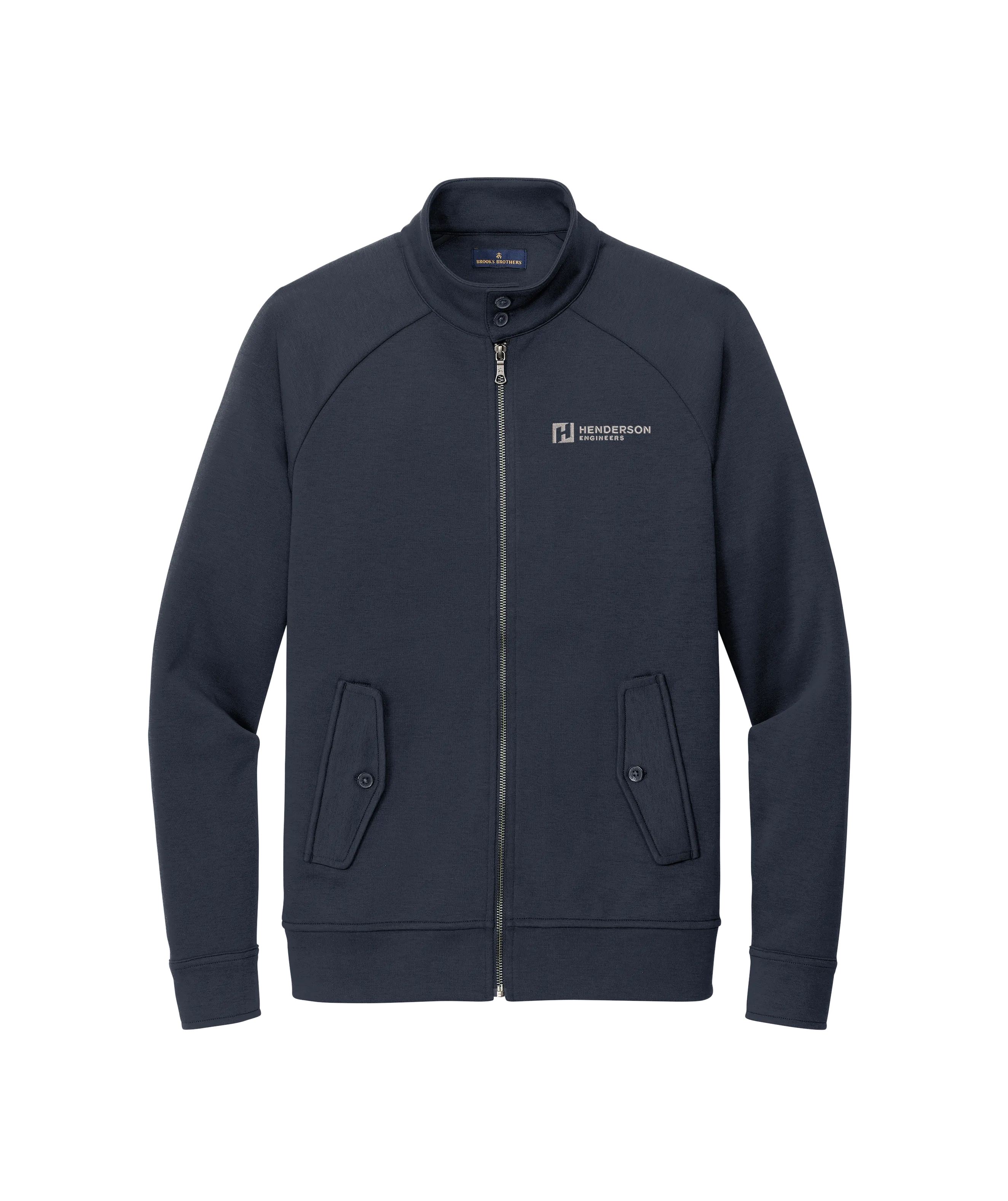 Brooks Brothers Double-Knit Full-Zip