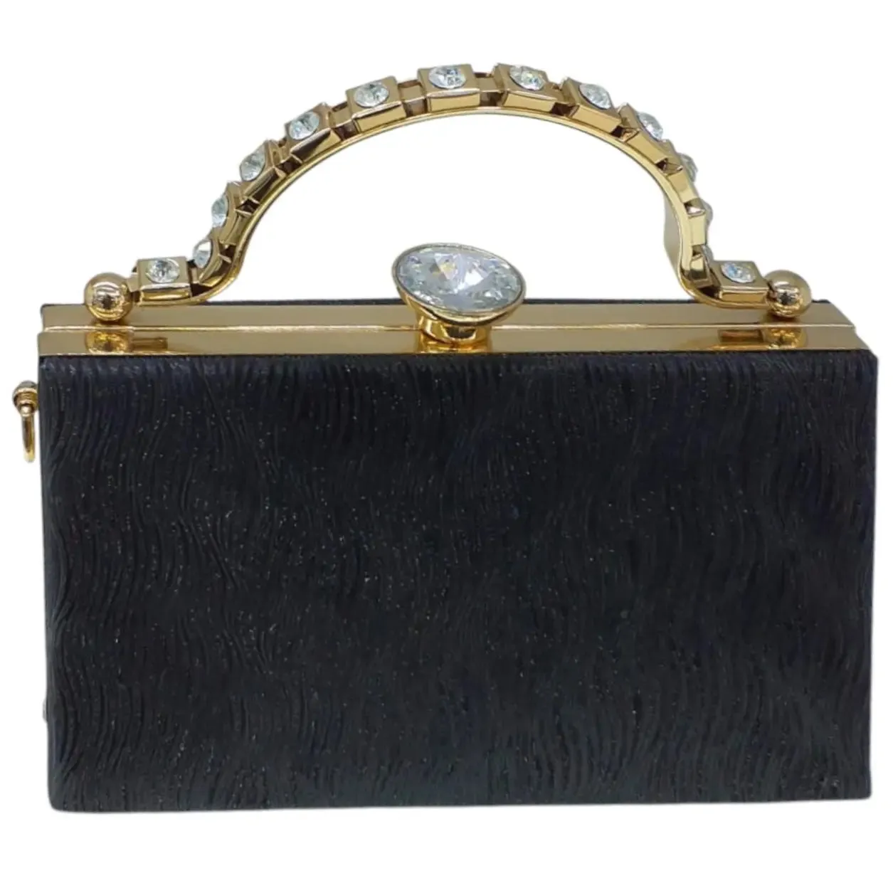 Crystal Embellished Evening Clutch