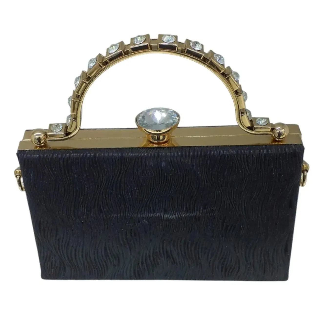 Crystal Embellished Evening Clutch