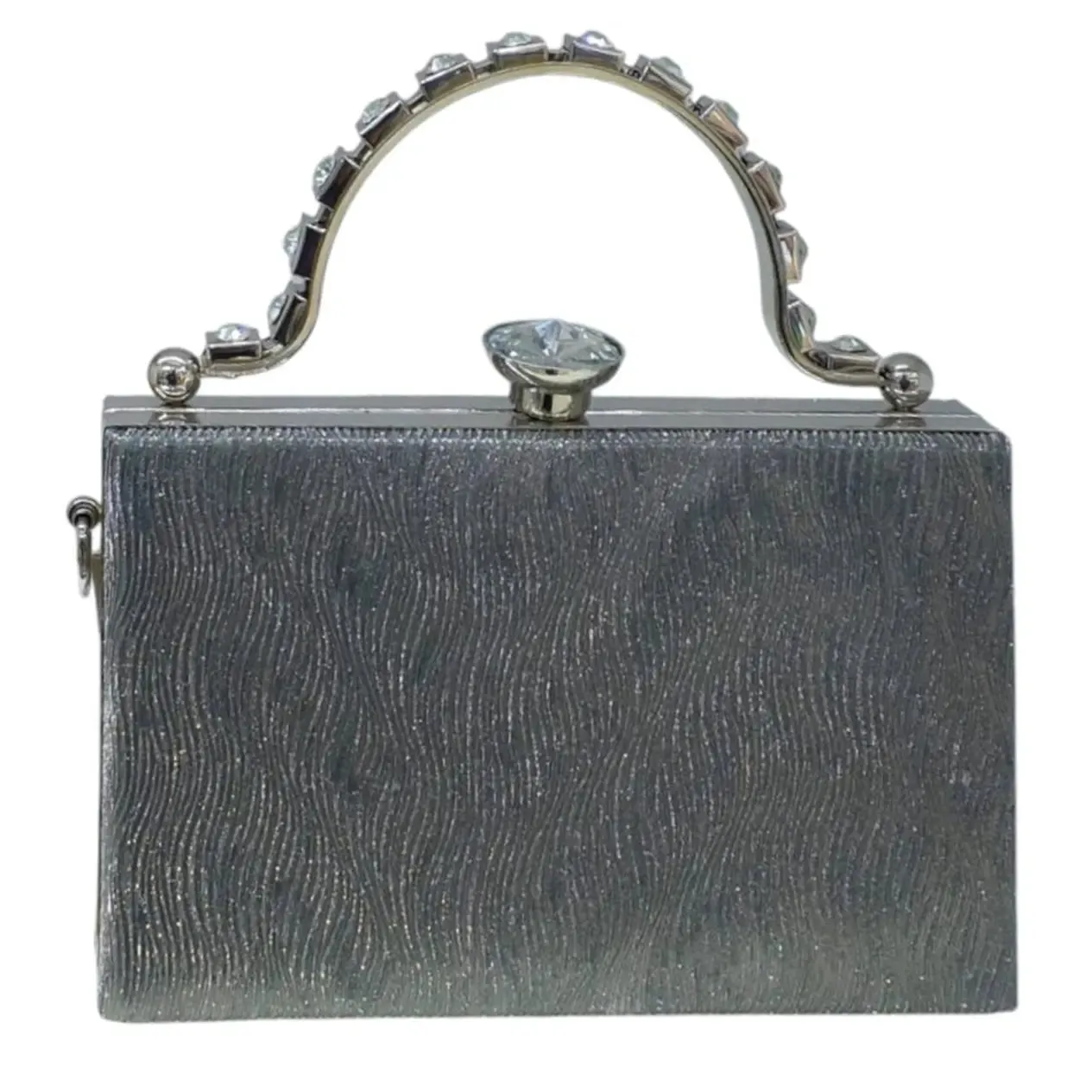 Crystal Embellished Evening Clutch