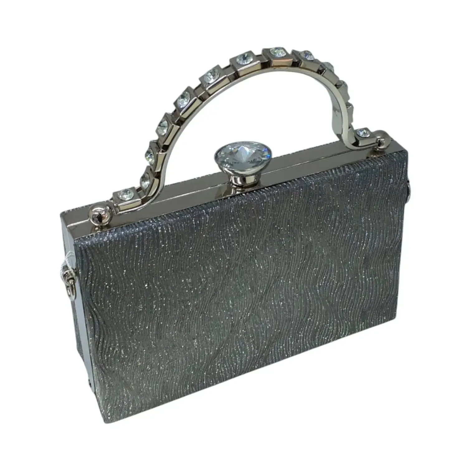 Crystal Embellished Evening Clutch