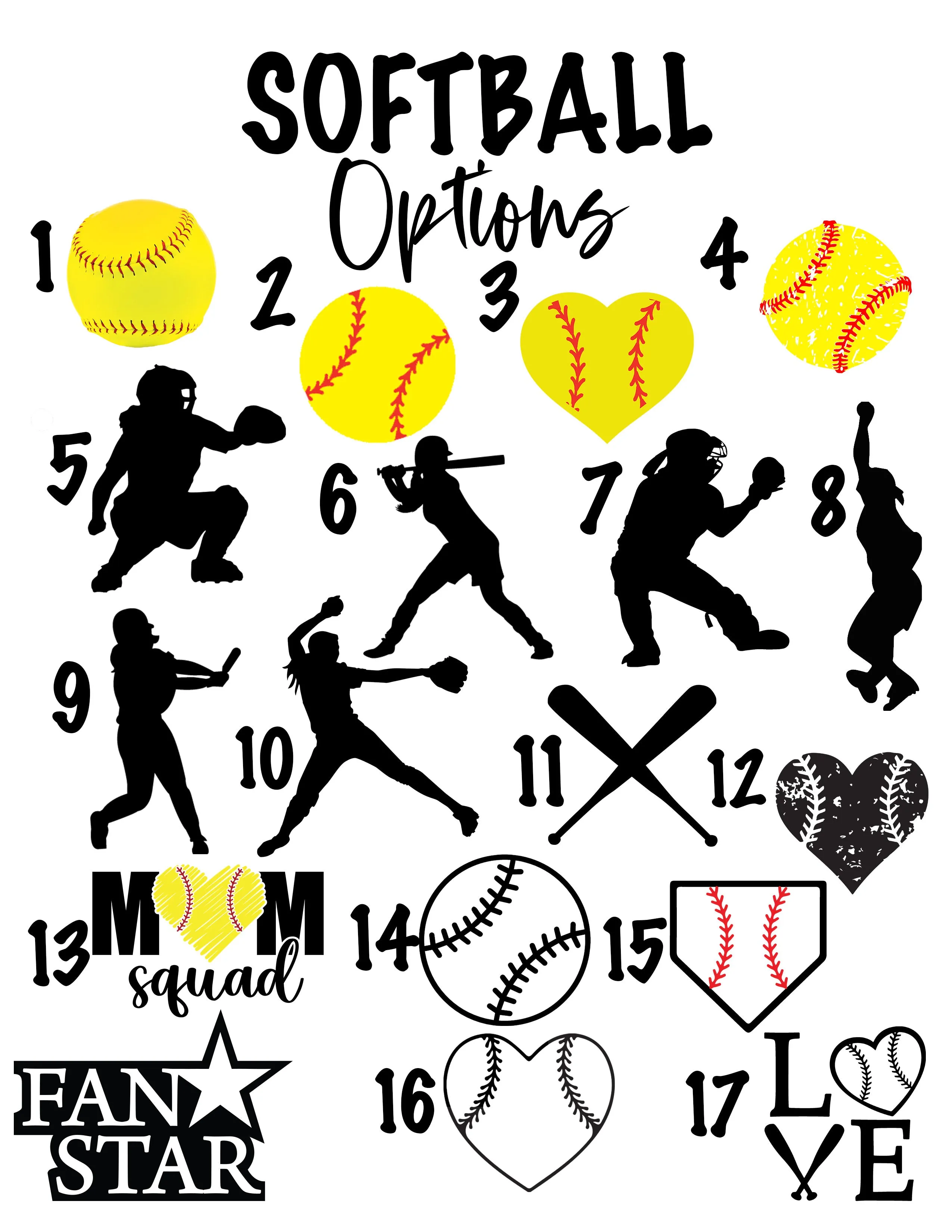 CUSTOM SEQUIN PILLOW - SOFTBALL with NAME
