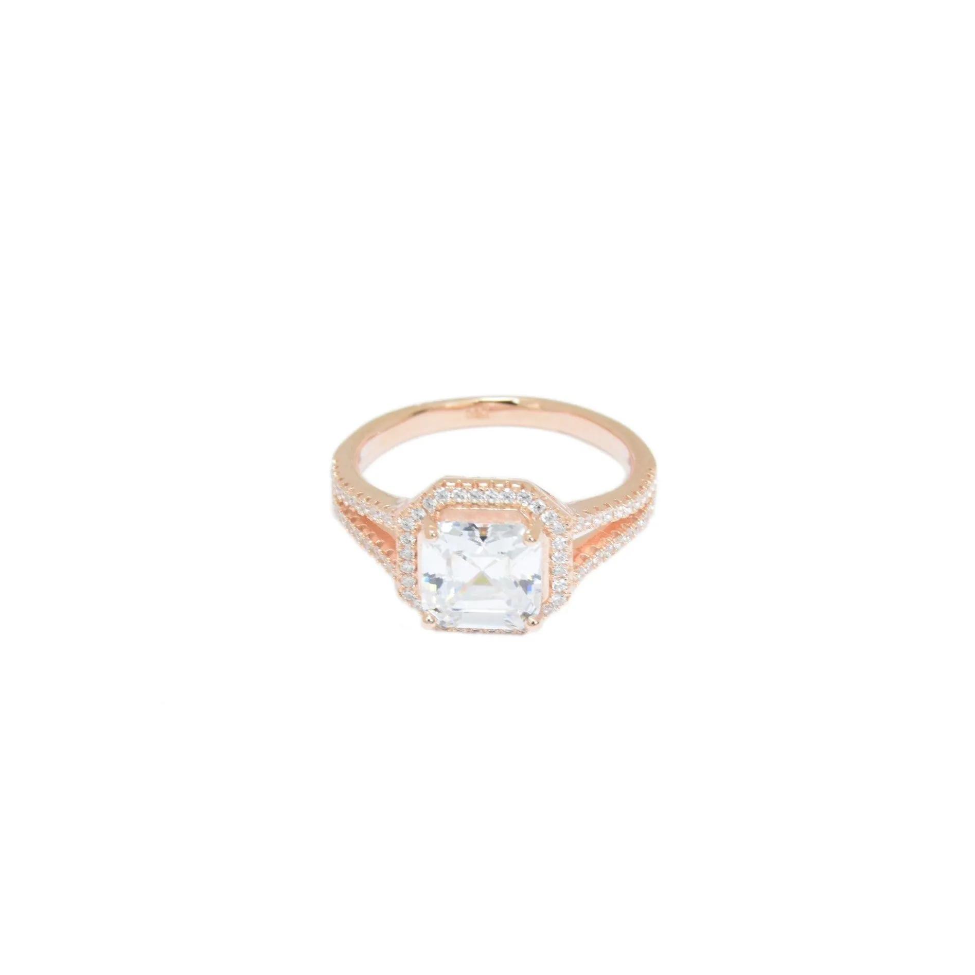 Double Lined Black Rhodium Ring