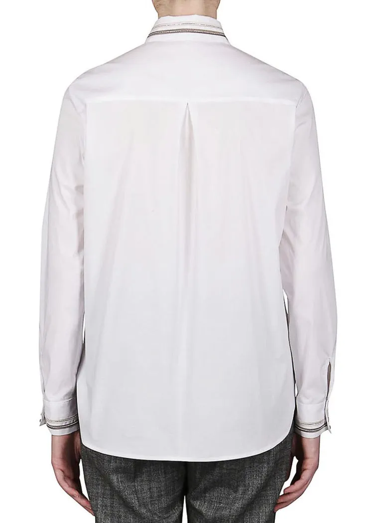 Embellished Collar Blouse