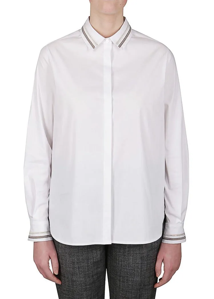 Embellished Collar Blouse