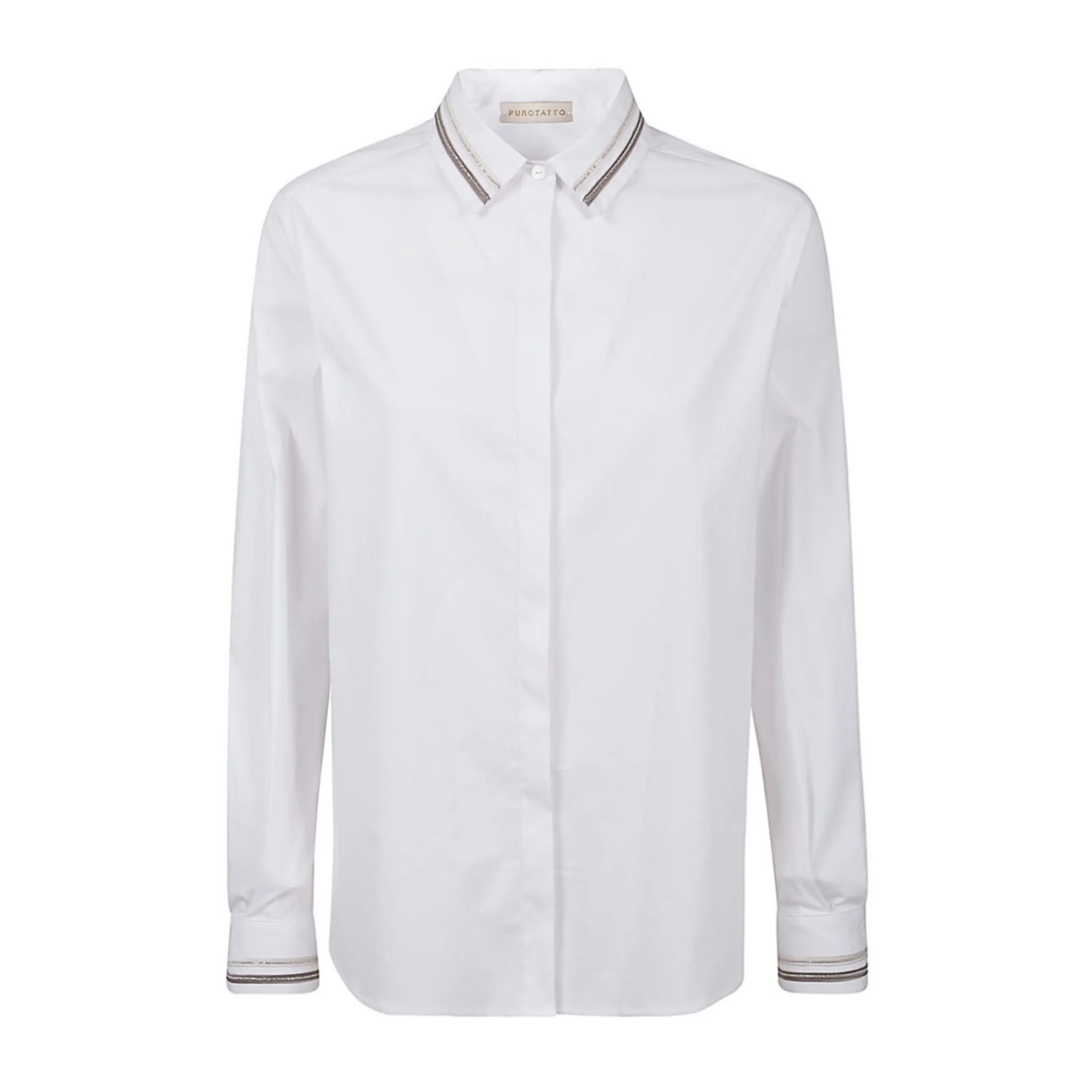 Embellished Collar Blouse
