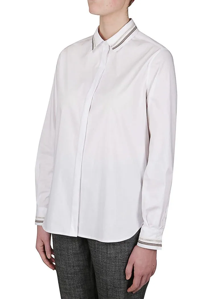 Embellished Collar Blouse