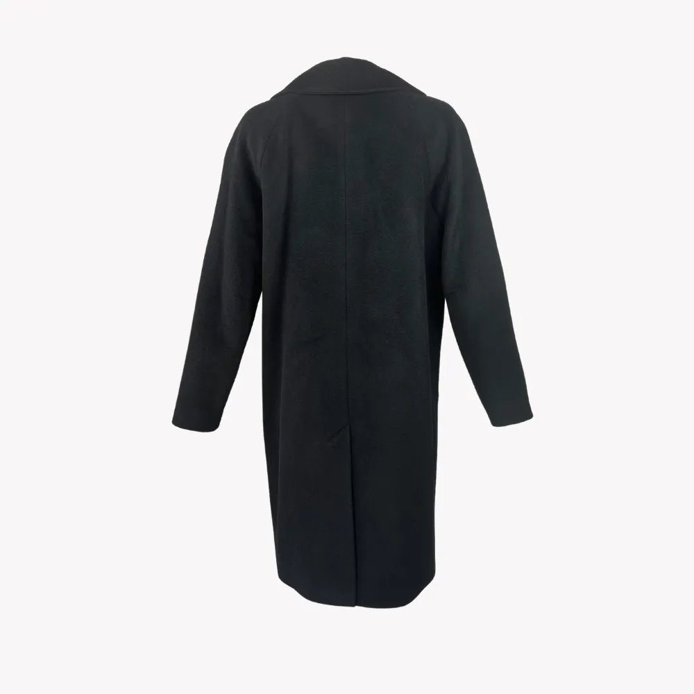 InAvati Double Breasted Coat - Black
