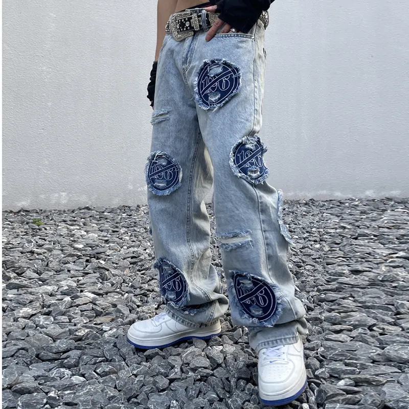 Jean patchwork '126'