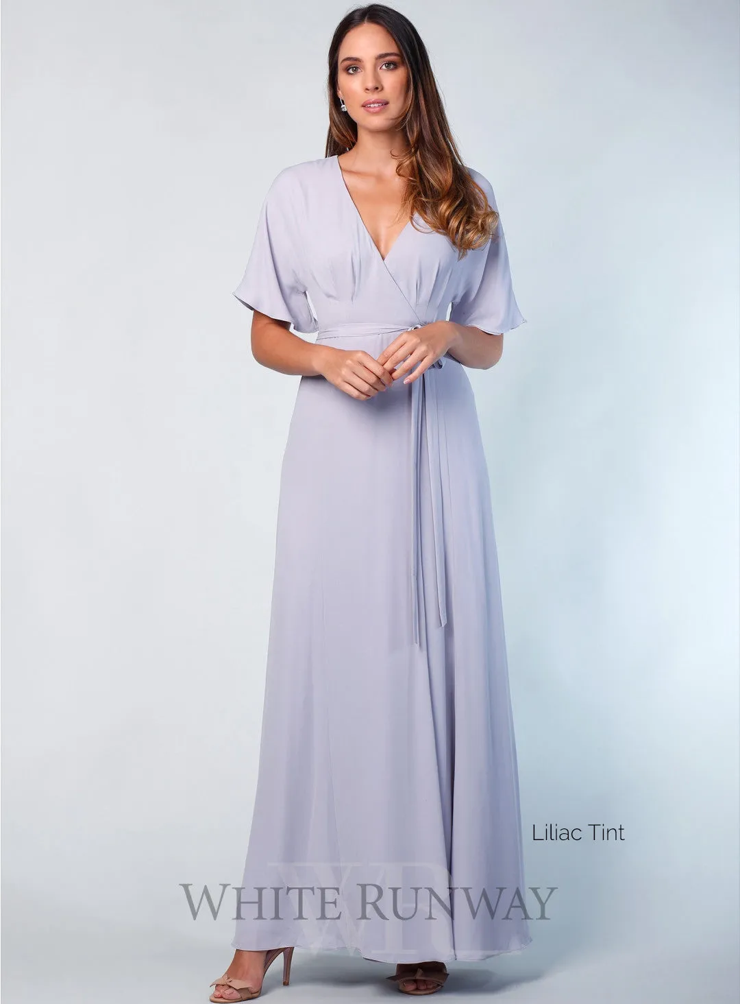 Kimono Sleeve Flare Maxi