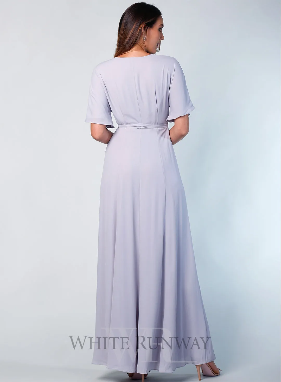 Kimono Sleeve Flare Maxi