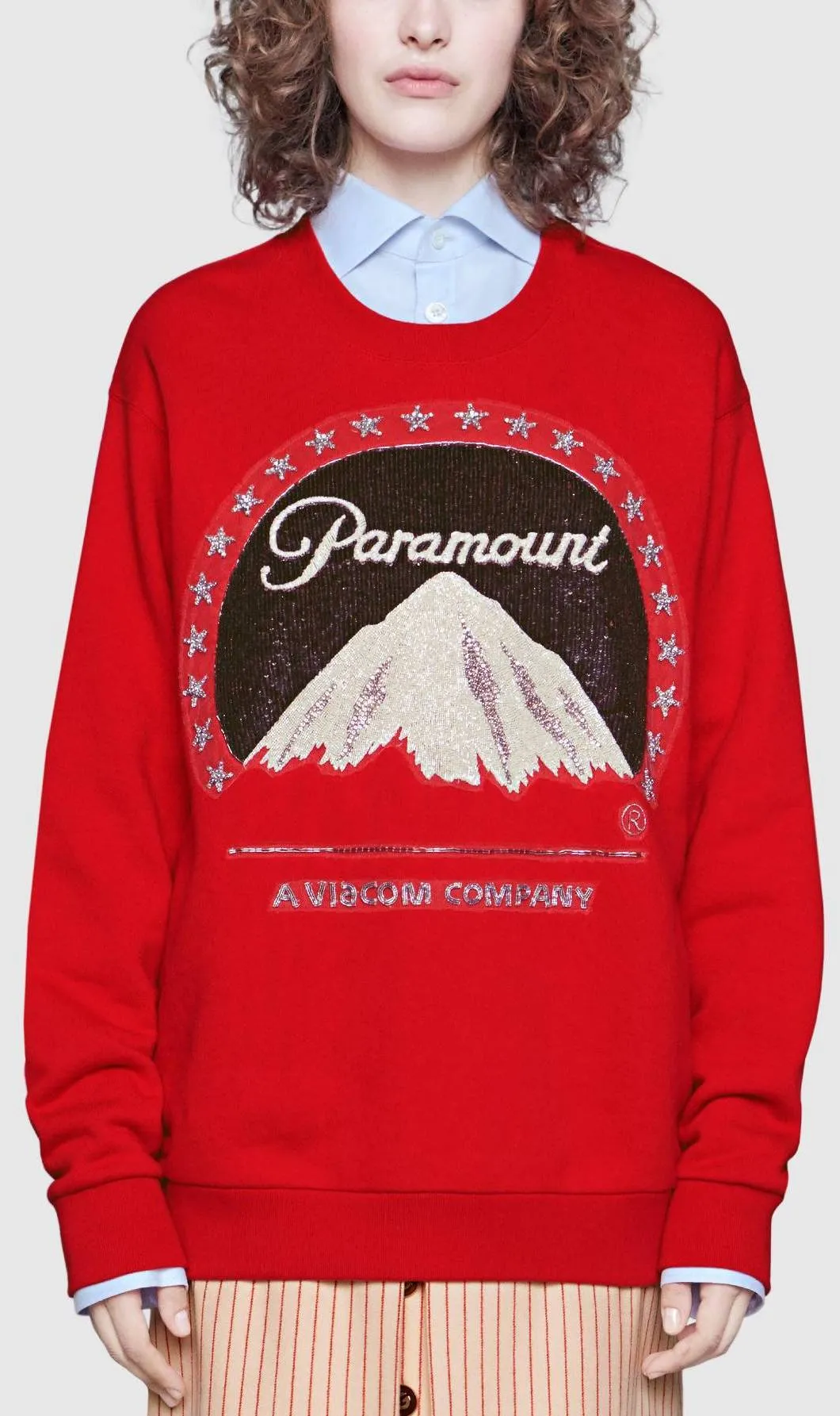 Oversize Sweatshirt with Paramount Logo