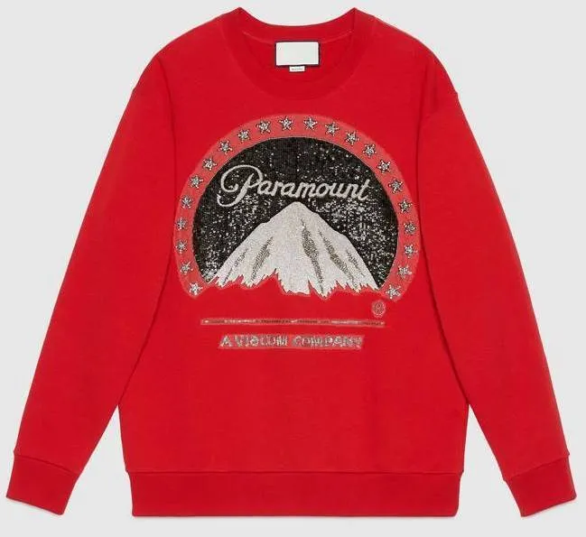 Oversize Sweatshirt with Paramount Logo