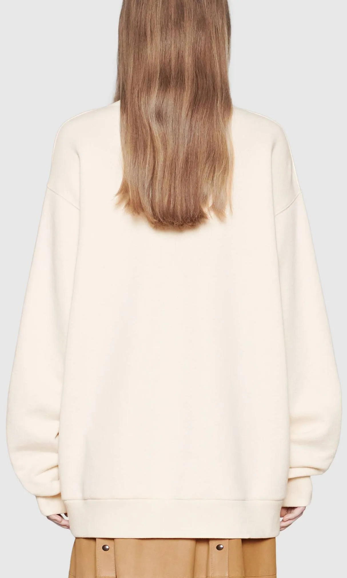 Oversize Sweatshirt with Patch