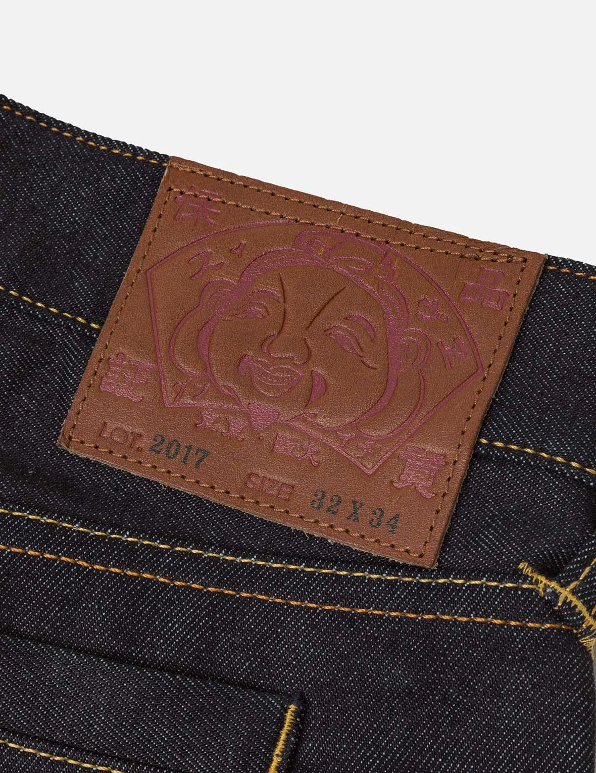 Patchwork Daicock Insert and Wheel Of Wisdom Embroidery Carrot Fit Jeans #2017
