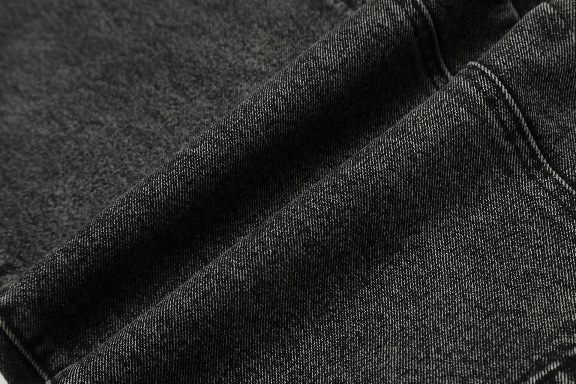 Patchwork Drawstring Jeans