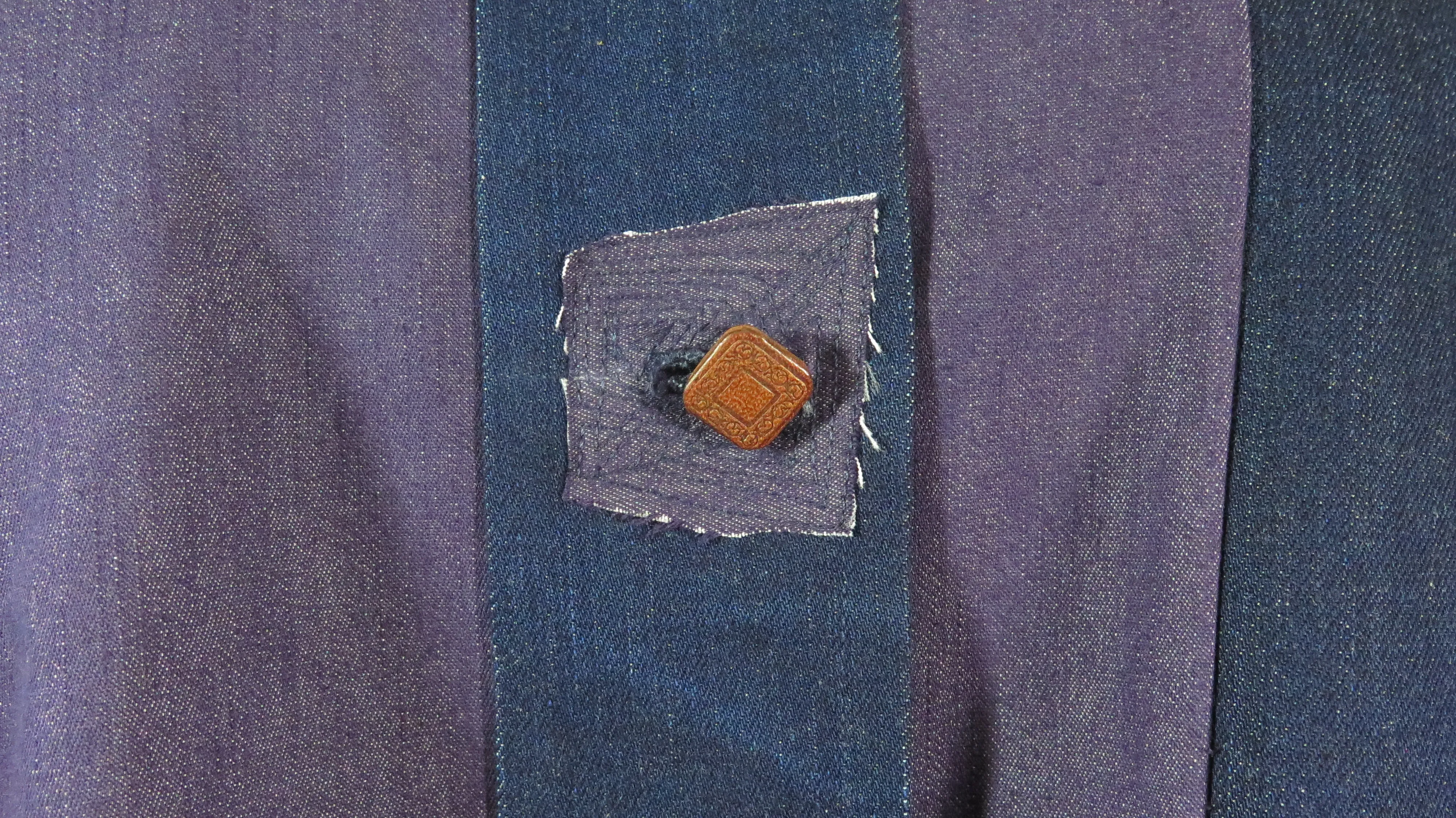 Patchwork Swing Denim Jacket