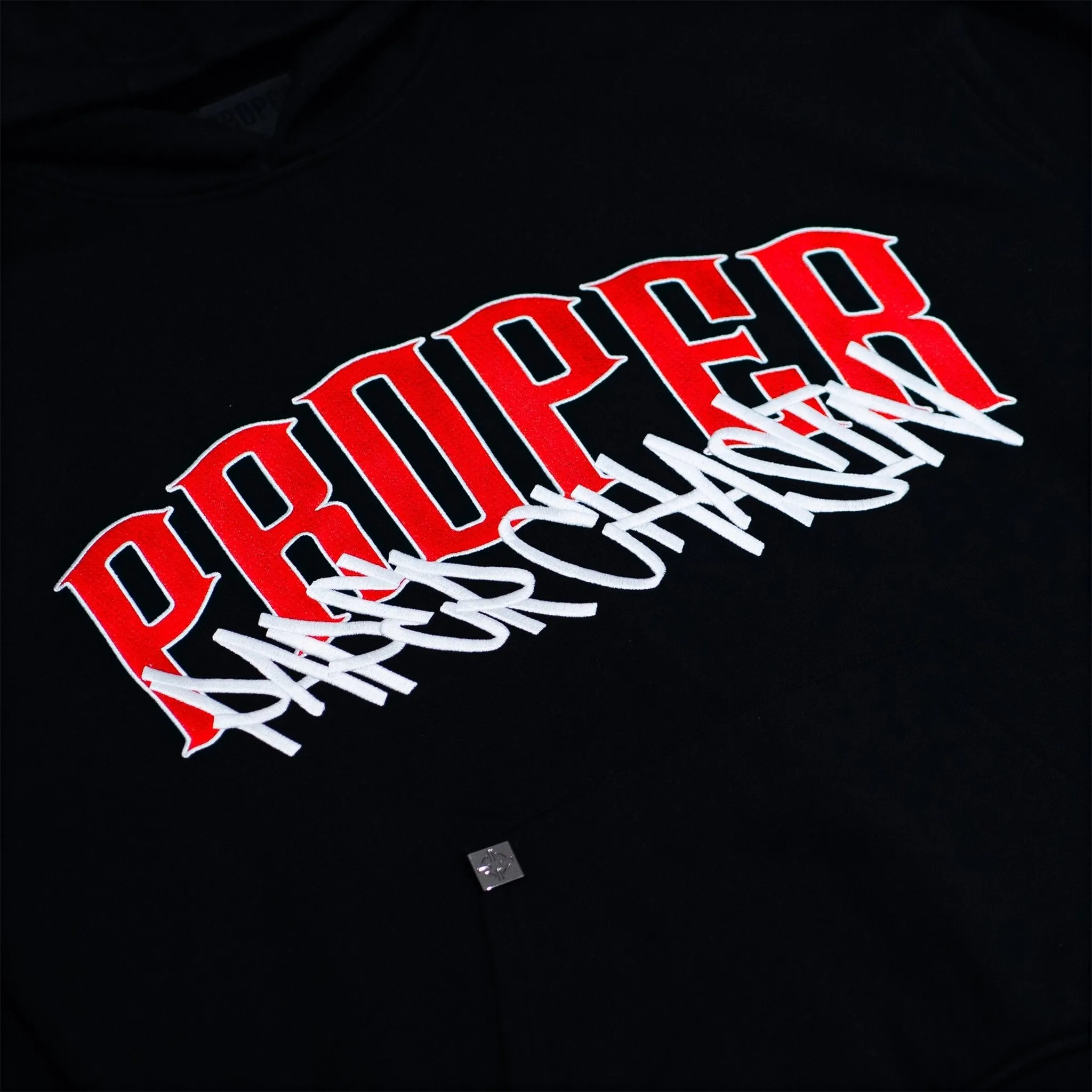 PROPER X PAPERCHASIN HOODIE RED