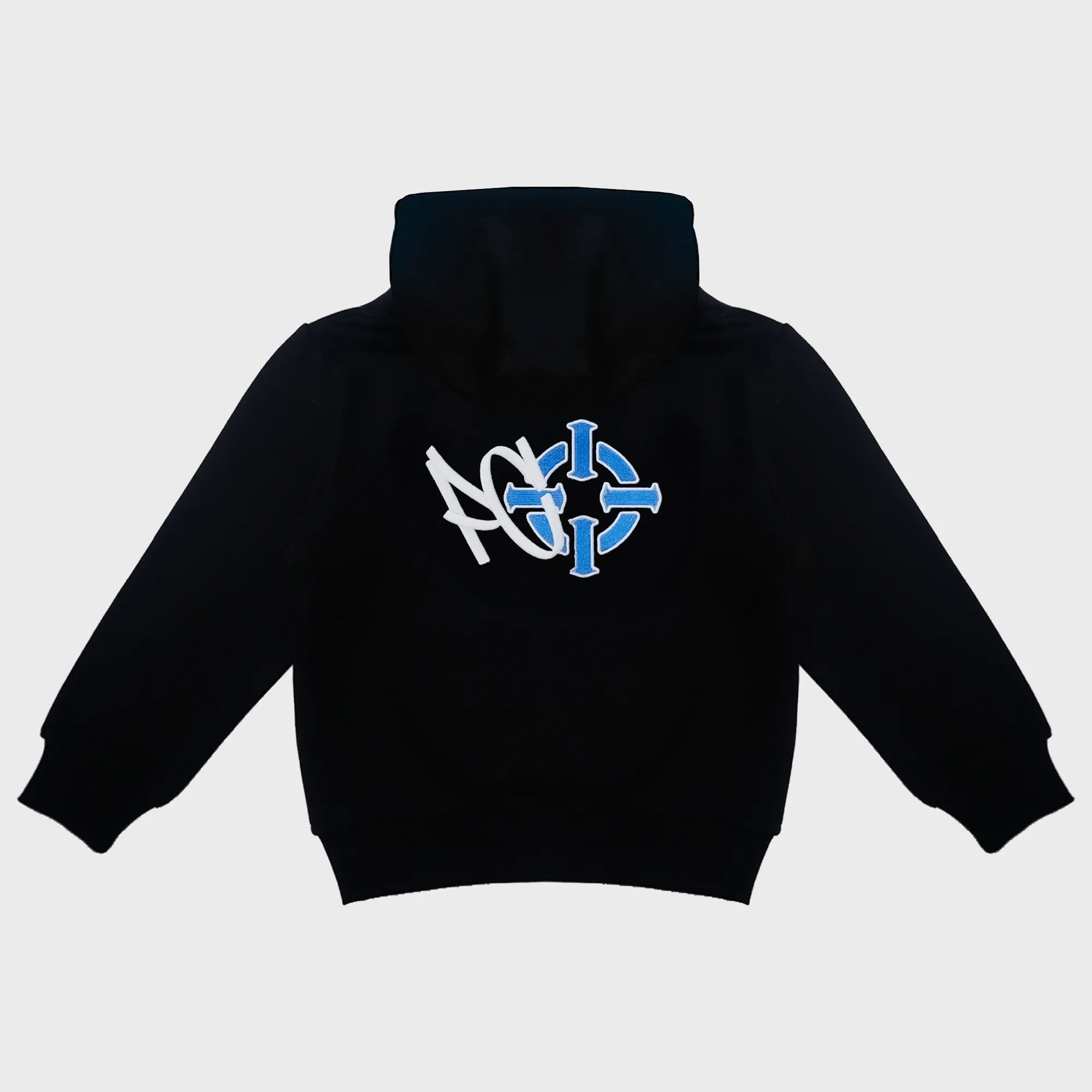 PROPER X PAPERCHASIN KIDS HOODIE BLUE