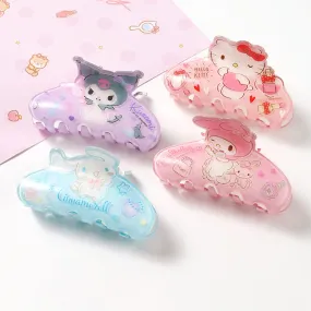 Sanrio Fashion Series Acrylic Glittery Hair Claw Clip