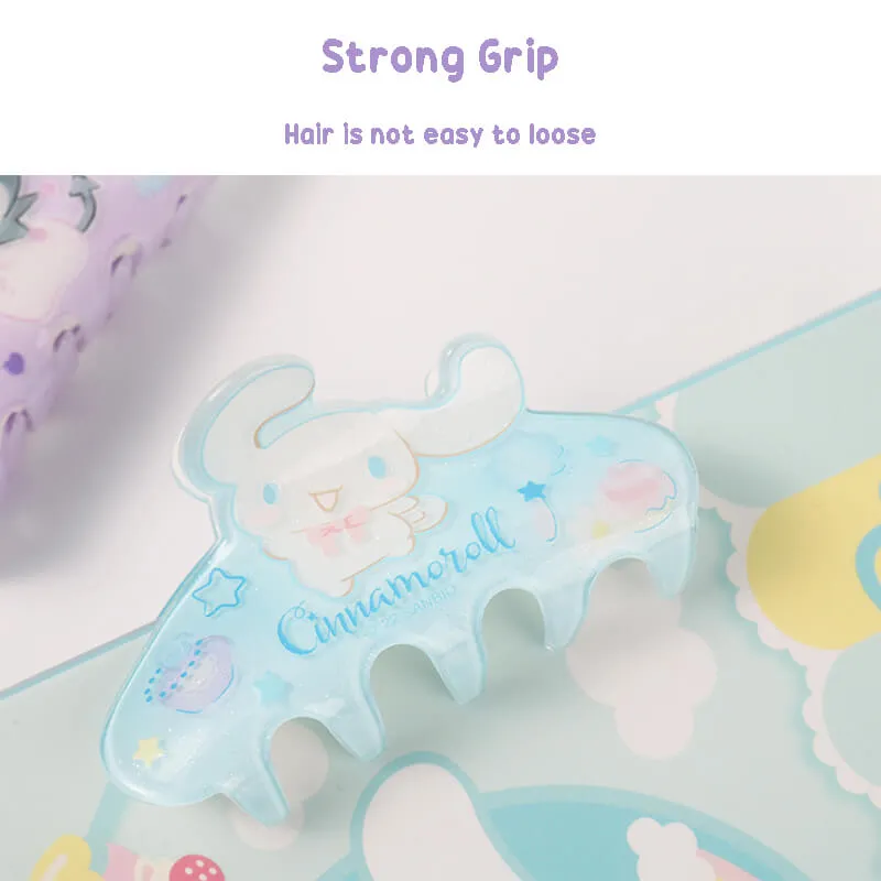Sanrio Fashion Series Acrylic Glittery Hair Claw Clip