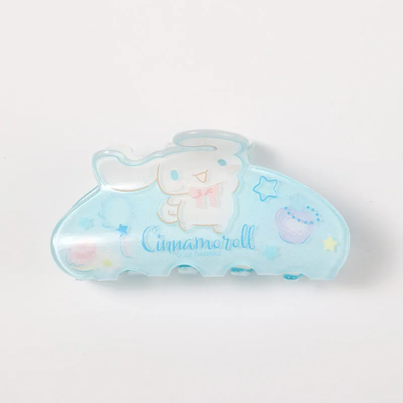 Sanrio Fashion Series Acrylic Glittery Hair Claw Clip