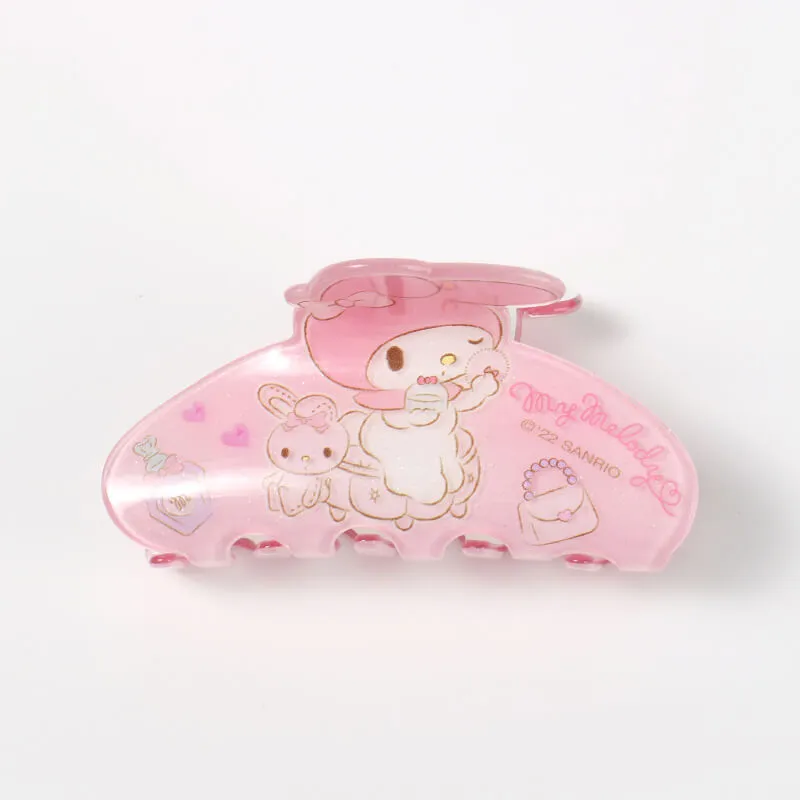 Sanrio Fashion Series Acrylic Glittery Hair Claw Clip