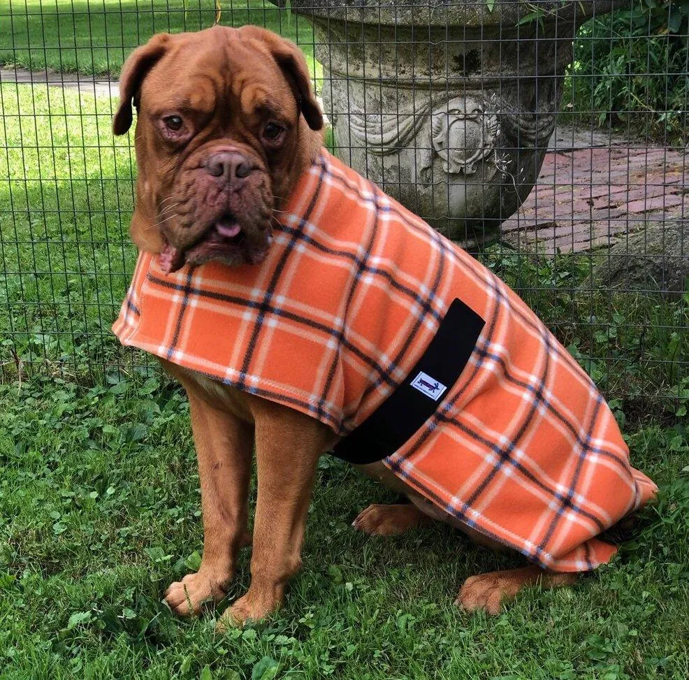 SnugPups Double Lined Poly Fleece Coats with Ruffles