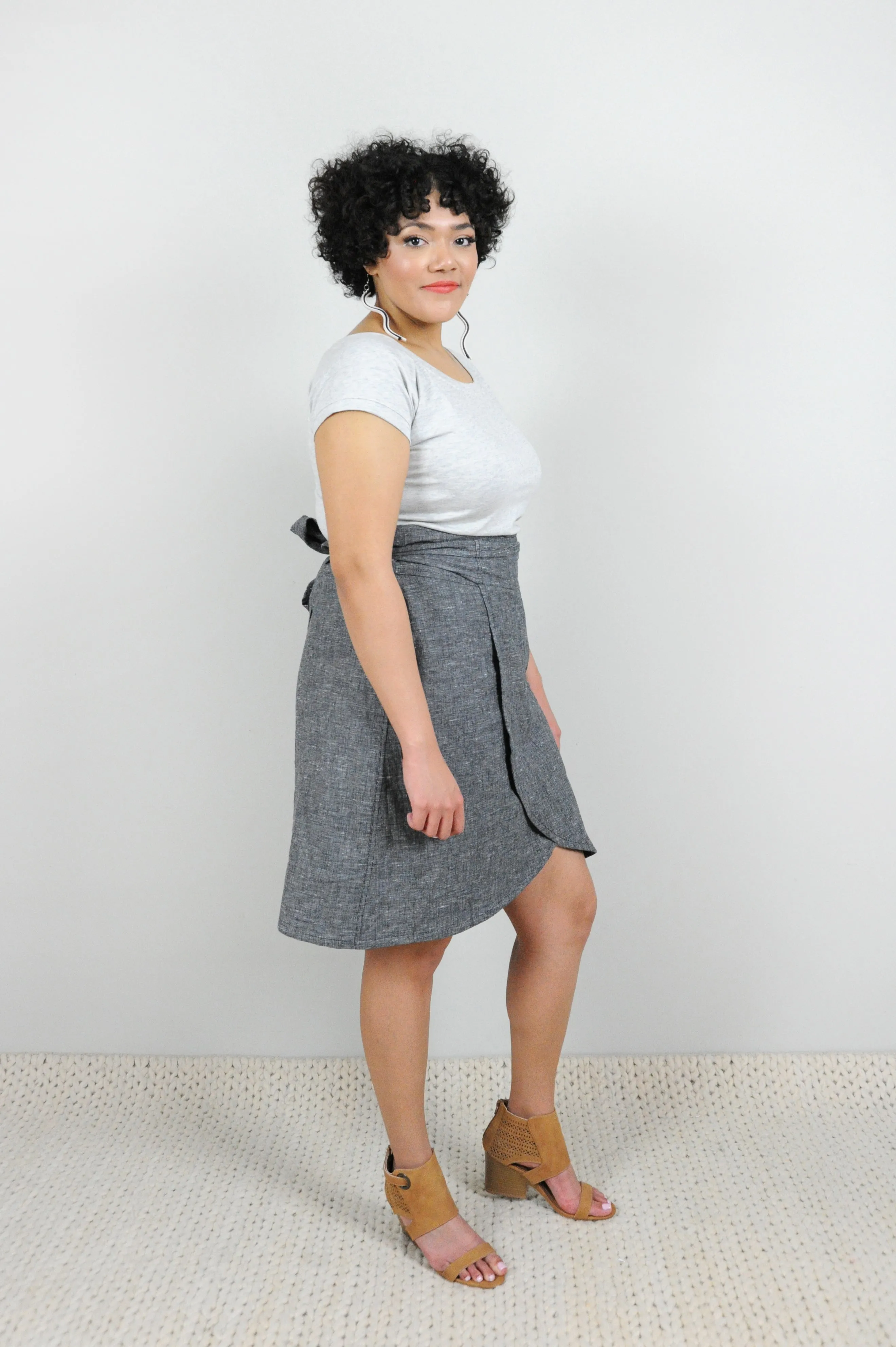 Sundry Wrap Skirt