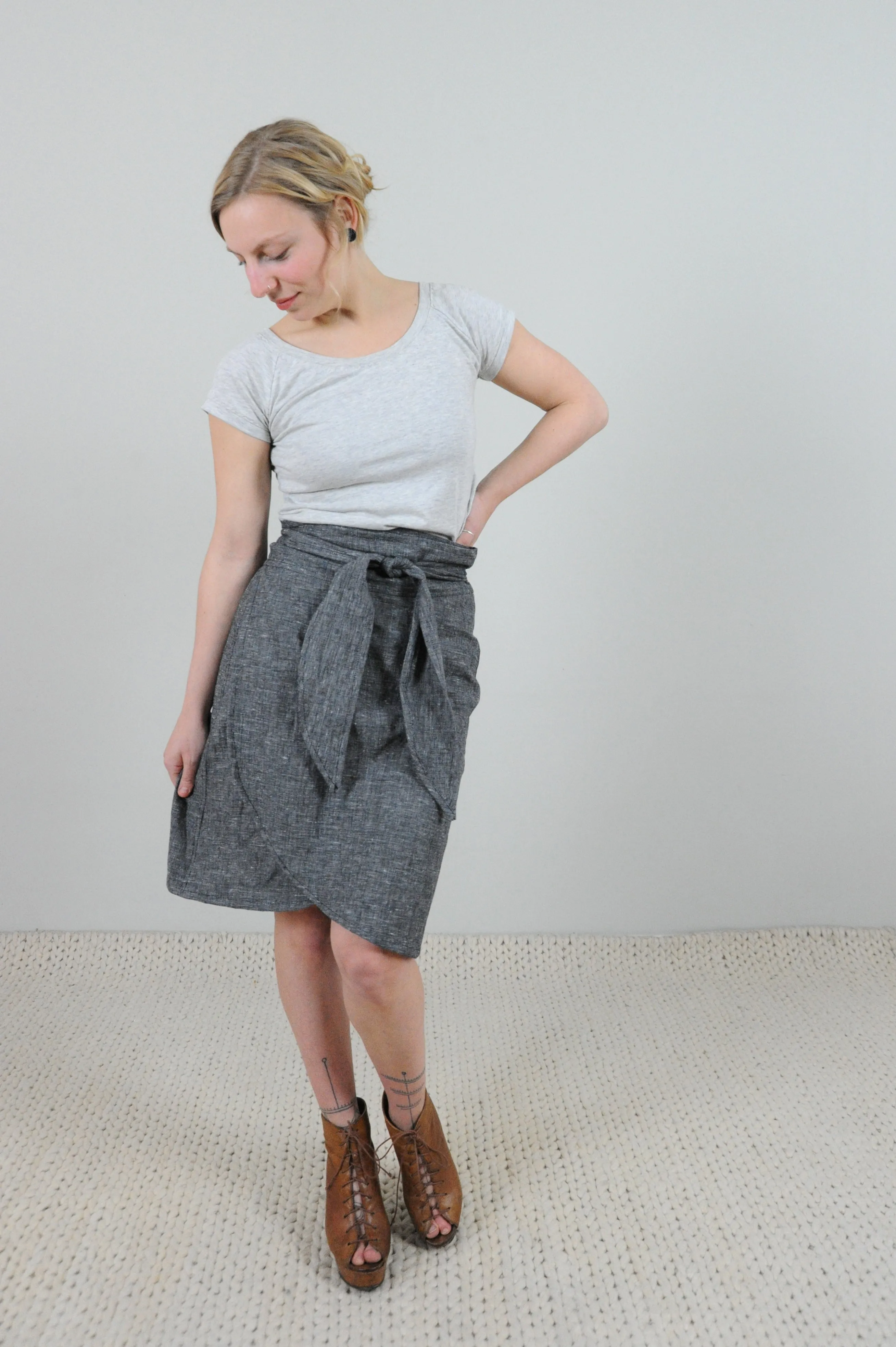 Sundry Wrap Skirt