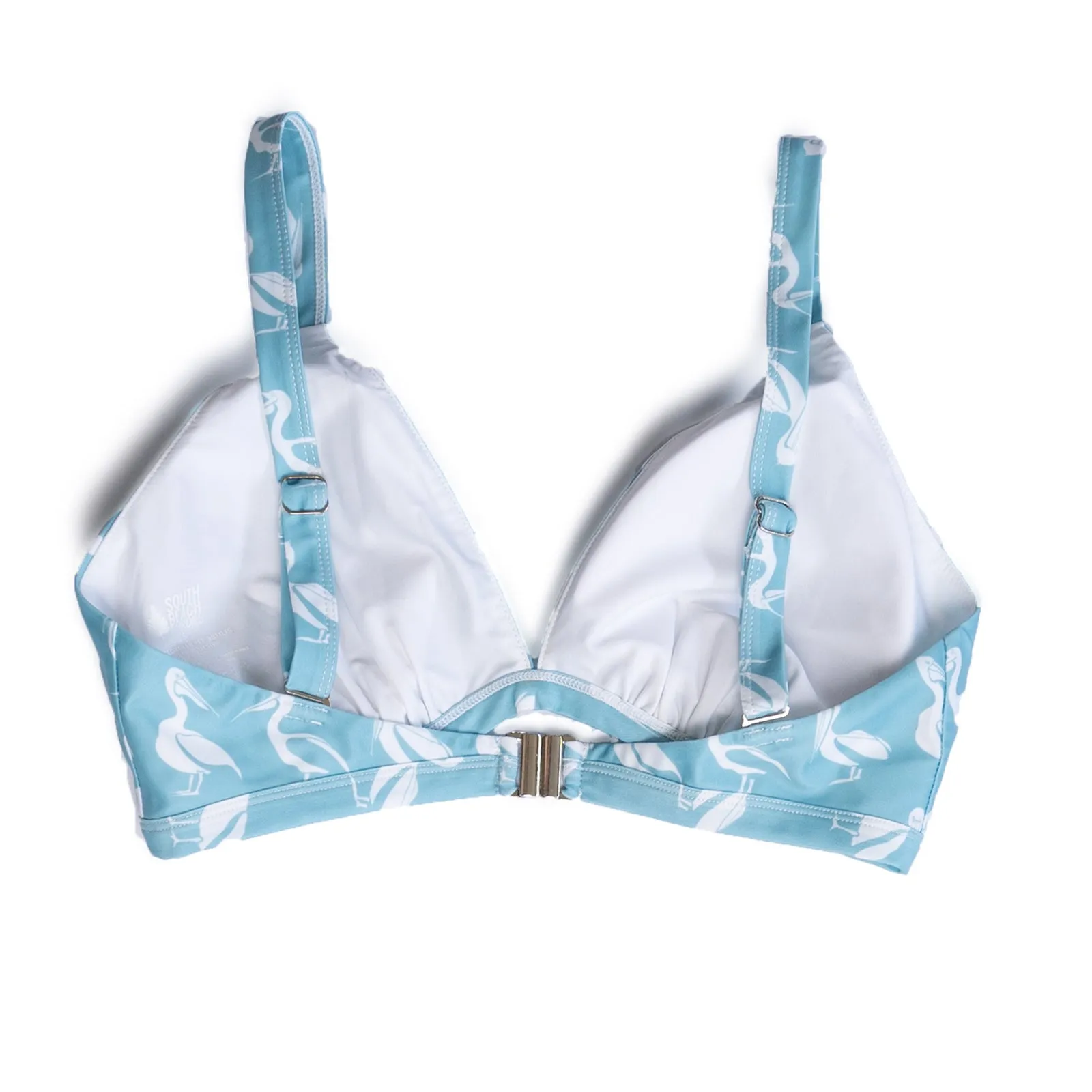 Women's Vintage Bikini Top: Pelicans